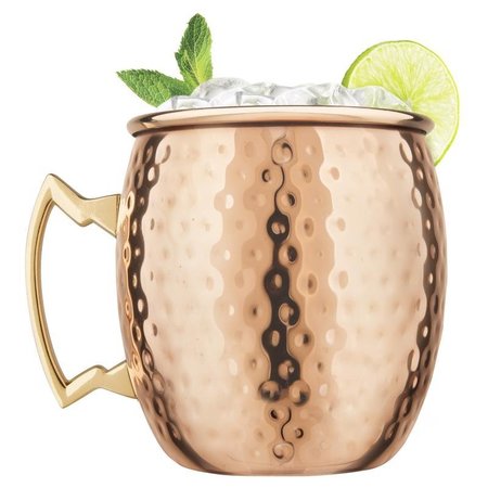 FINAL TOUCH 16 oz Copper Stainless Steel Mule Mug MM490